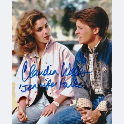 Back to the Future - Signed by Claudia Wells (Jennifer Parker) | Catawiki
