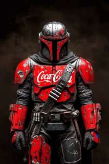 Artxlife - The Mandalorian Red Cola [XXL] | Catawiki