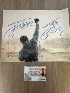 Rocky - Sylvester Stallone (Rocky Balboa) Signed 16x20 inch Photo - With COA Authentic Signings | Catawiki