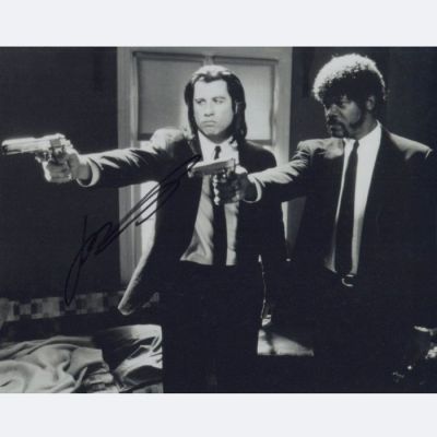 Pulp Fiction - Signed by John Travolta (Vincent Vega) | Catawiki