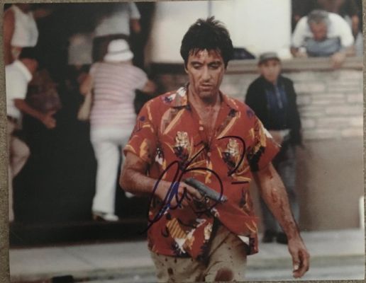 Scarface - Al Pacino (Tony Montana) - Signed with LOA | Catawiki