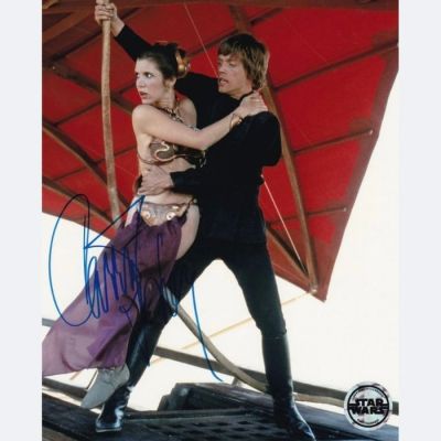 Star Wars - Signed by Carrie Fisher (+) (Princess Leia) | Catawiki
