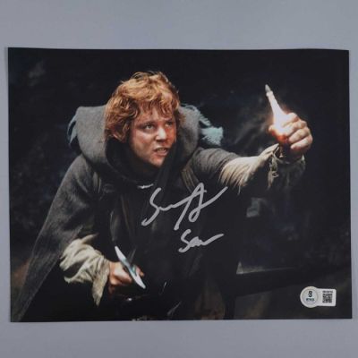 Lord of the Rings - Sean Astin (Sam) - Signed 8x10 Photo - Beckett | Catawiki