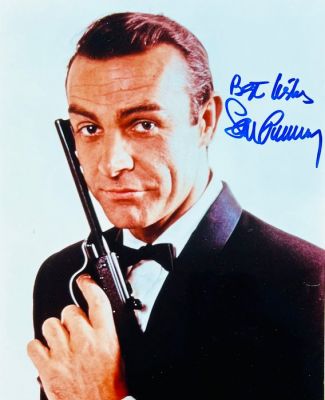James Bond - Sean Connery, signed with COA