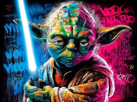IPR Graph - "La Fuerza Invisible: Retrato de Yoda" | Catawiki