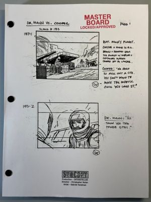 Interstellar (2014) - Storyboards - Christopher Nolan - Syncopy | Catawiki