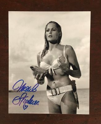 James Bond 007: Dr. No - Ursula Andress Signed - - Movie prop | Catawiki