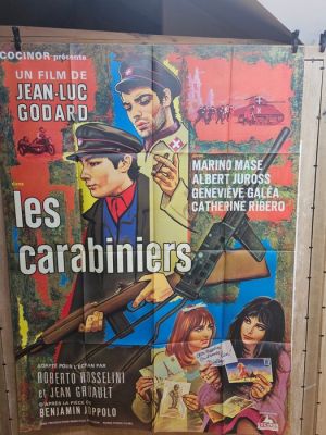Jean luc godard, Patrice Moullet ( Albert Juross), Marino Masé, Catherine Ribero - Les Carabiniers - les carabiniers | Catawiki