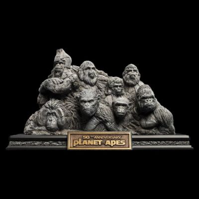 Weta Workshop - Figurine - Planet Of The Apes - Apes Through The Ages - Planète des Singes - Polystone | Catawiki