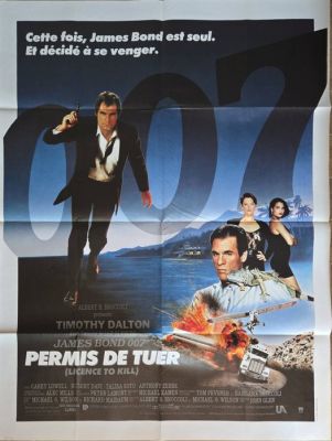 Timothy Dalton - James Bond - Permis de Tuer (Licence to Kill) - 1980s | Catawiki
