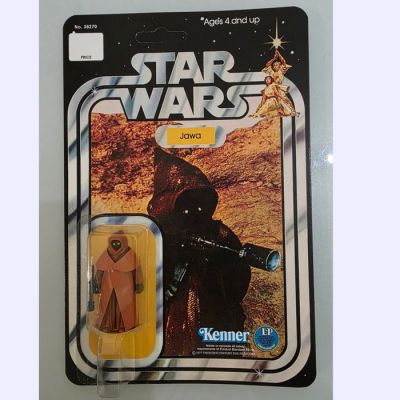 Kenner - Action figure Star Wars 1977 Jawa Original Action figure on Unpunched Replacement Card - Excellent condition, beautiful example - Vinyl Cape | Catawiki