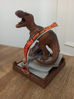 Jurassic Park, Tyrannosaurus Rex diorama, from the 1993 classic movie (mint condition) | Catawiki