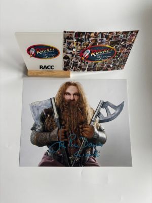 Lord of the Rings - Signed by John Rhys Davies | Catawiki