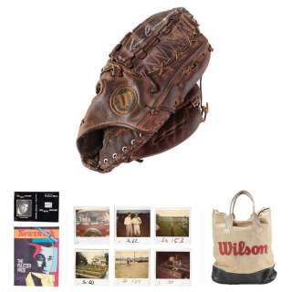 FIELD OF DREAMS (1989) - Lot 135 - Kevin Costner-Autographed Screen-Matched Ray Kinsella Baseball Glove and Related Materials