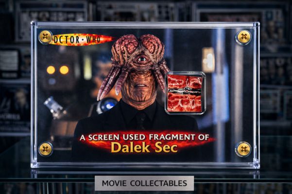 Screen Used Dalek Sec Fragment – Doctor Who TV Prop Display + COA | eBay Europe (Buy It Now)