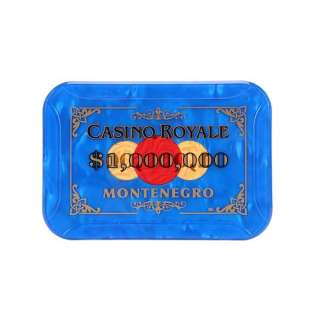 JAMES BOND: CASINO ROYALE (2006) - Lot 218 - $1,000,000 Sound Dubbing Montenegro Casino Chip