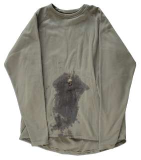 Hollywood A-Lister Denzel Washington ’’The Book of Eli’’ Screen-Worn Shirt -- Bloodied & Torn, From a Tense Scene in Which He’s Shot | Nate Sanders