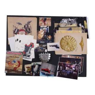 Super Mario Bros. (1993) | Test Boot Sole, Printed Hand-Illustrated Concept Designs, Printed Designs, and Photos | Propstore