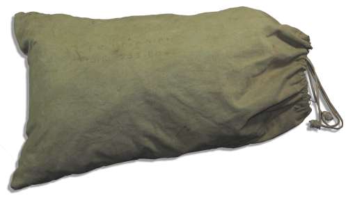 John Wayne Production Used Official Government-Issue Bag For ‘‘The Green Berets‘‘ -- From Wayne‘s Personal Estate