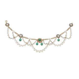 Lot 1091 - GINGER ROGERS AND LUCILLE BREMER WORN JOSEFF OF HOLLYWOOD NECKLACE