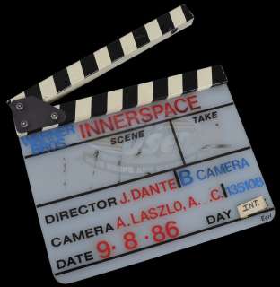 Lot 174 - Innerspace - Production Used Clapper Board
