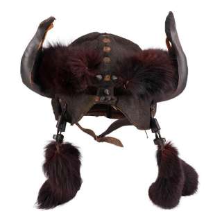 CONAN THE DESTROYER (1984) - Lot 590 - 590. Planet Hollywood Collection: Queen Taramis‘ (Sarah Douglas) Horserider‘s Horned Helmet