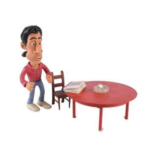 Seinfeld (1989-1998) | 1056. Will Vinton Studios Jerry Seinfeld (Jerry Seinfeld) Puppet with Justice League Handbook Model Miniature | Propstore