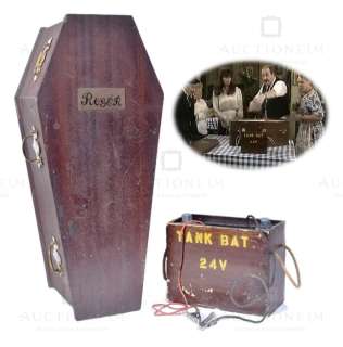 ’ALLO ’ALLO (BBC SITCOM) - SCREEN USED ’ROGER’ EXPLODING COFFIN PROP | Auctioneum Ltd
