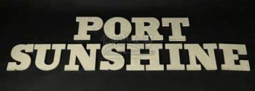 T2 Trainspotting | Port Sunshine Lettering | Propstore