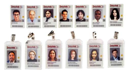 Office Christmas Party (2016) | Set of 13 Key Cast Zenotek IDs | Propstore
