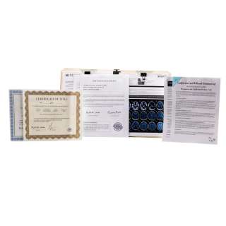 Lot #49 – Zoey’s Extraordinary Playlist Mitch Peter Gallagher Screen Used Medical & Will Document Set Ep 108-109