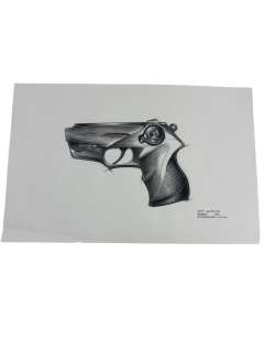 DRAWING SCKETCH I, Robot MOVIE (20th Century Fox, 2004) SIGNED BY | Los Angeles Estate Auction