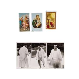 The Sopranos (1999-2007) Tony Soprano James Gandolfini Screen Used Surveillance Photos & Prayer Card Set | VIP Fan Auctions