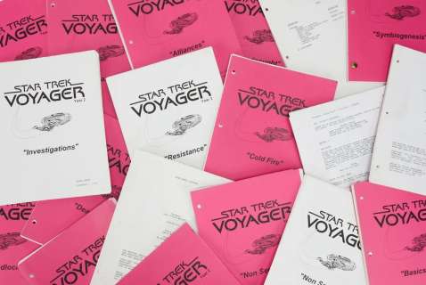 Star Trek: Voyager | Season Two Production Script Archive | Julien’s