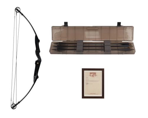 Rambo: First Blood Part II | Lot #429 - Rare Left-Handed Hoyt/Easton Compound Bow and Arrows Set | Julien’s