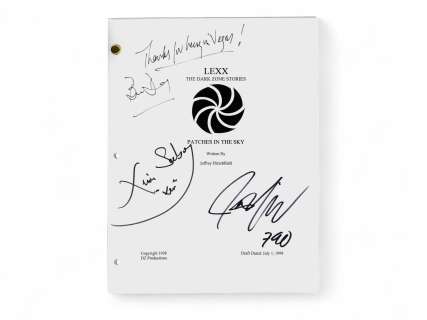 (4) LEXX Sci-Fi TV Scripts, 2 Signed | Weiss Auctions