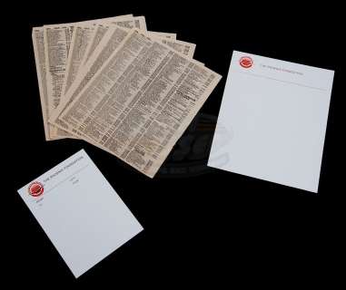 Lot 232 - MacGyver (TV) - Phoenix Foundation Paperwork