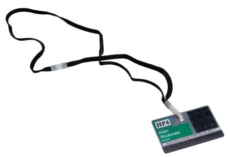 HARRY POTTER AND THE GOBLET OF FIRE (2005) - Lot #672 : Alan Rickman‘s Leavesden Studios Security Badge