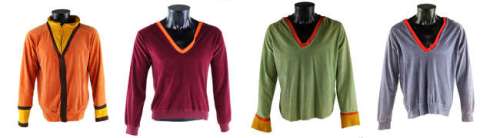 Lost in Space (1960’s TV Series) - Four coloured sweaters from the science fiction series by Irwin… | Ewbank’s
