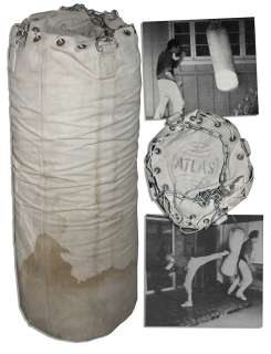 Bruce Lee Personally Owned and Used Heavy Bag | Nate Sanders