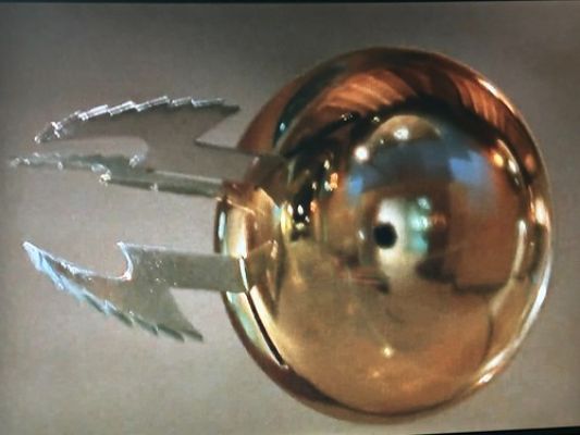PHANTASM III GOLD SPHERE SINGED WITH COA (Very Possibly Movie Used Prop)