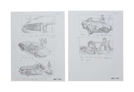 Austin Powers: International Man of Mystery | Two Scene #28 Storyboard Illustrations | Julien’s