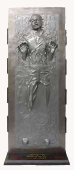Star Wars: Episode V The Empire Strikes Back - A life-sized replica Han Solo in Carbonite, made of… | Ewbank’s