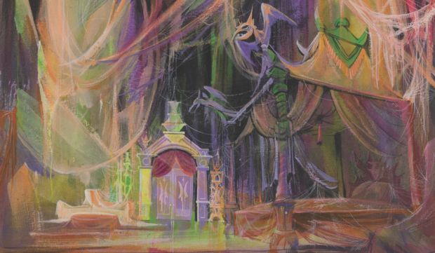 Lot 157 - A "Tiny Toon Adventures" Walt Peregoy Background Concept. | Van Eaton Galleries