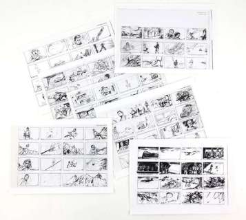 James Bond The Living Daylights (1987) Original photocopied reduction storyboards from the… | Ewbank’s