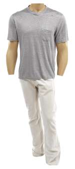 Lot 567 - Robert Redford "Nathan Muir" and Brad Pitt "Tom Bishop" 2-piece ensembles from Spy Game.