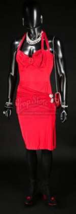 Mute - Lot 124 - Luba‘s (Robert Sheehan) Red Dress Costume