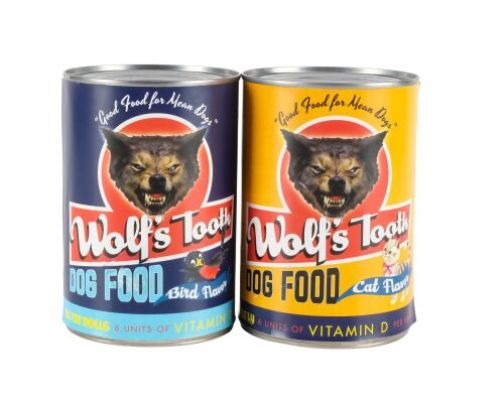 ONCE UPON A TIME... IN HOLLYWOOD (2019) - Lot #297 : Pair of Wolf‘s Tooth Dog Food Cans