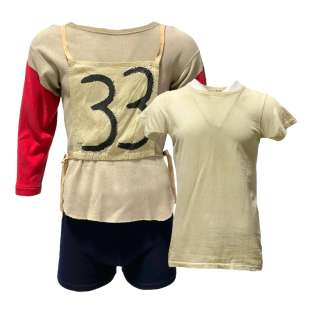 The Boys in the Boat Chuck Day’s Thomas Elms Long Sleeve Shirt, Short Sleeve Shirt, Shorts, Socks, Sock & Apron | VIP Fan Auctions