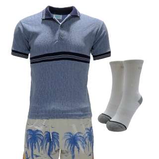 Beau is Afraid Teen Beau Armen Nahapetian Screen Worn Shirt, Swim Trunks & Sock Pair Ch 1 Sc Multiple | VIP Fan Auctions